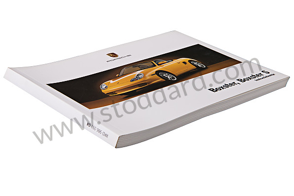 WKD98609104 - USER AND TECHNICAL MANUAL FOR YOUR VEHICLE IN DUTCH BOXSTER BOXSTER S 2004 for Porsche 