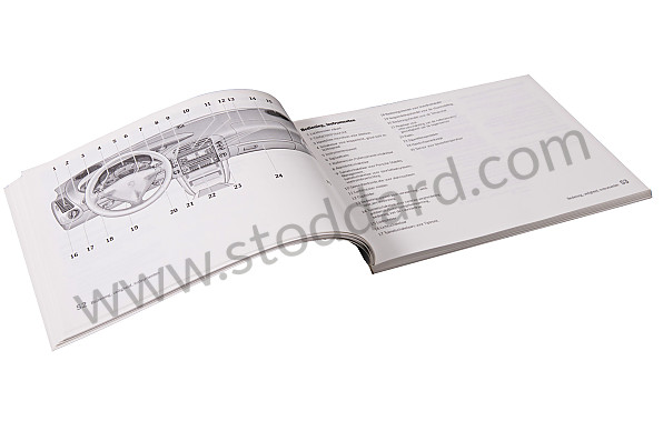 WKD98609104 - USER AND TECHNICAL MANUAL FOR YOUR VEHICLE IN DUTCH BOXSTER BOXSTER S 2004 for Porsche 