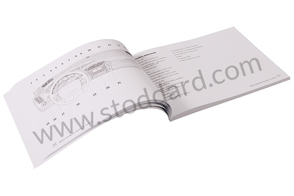 WKD98612097 - Driver's Manual For 986 Boxster 1997-2004 for Porsche 