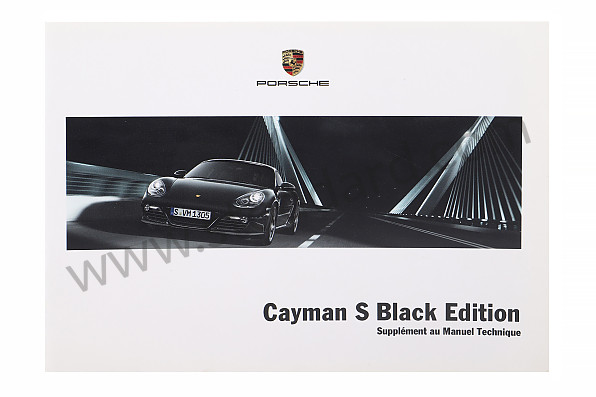 WKD98703012 - SUPPLEMENT CAYMAN S BLACK for Porsche 