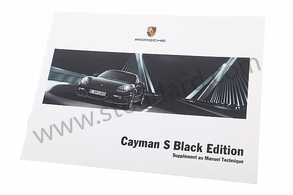 WKD98703012 - SUPPLEMENT CAYMAN S BLACK for Porsche 