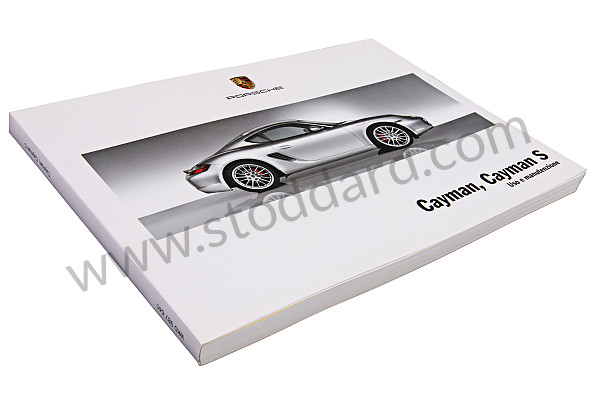 WKD98764007 - USER AND TECHNICAL MANUAL FOR YOUR VEHICLE IN ITALIAN CAYMAN 2007 for Porsche 