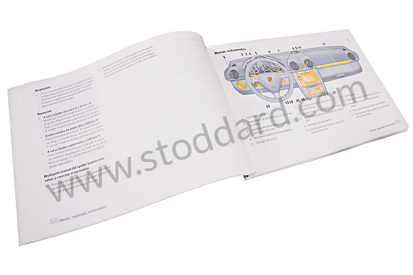 WKD98765007 - USER AND TECHNICAL MANUAL FOR YOUR VEHICLE IN SPANISH CAYMAN 2007 for Porsche 