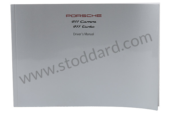 WKD99302097 - USER AND TECHNICAL MANUAL FOR YOUR VEHICLE IN ENGLISH 911 CARRERA 911 TURBO 1997 for Porsche 