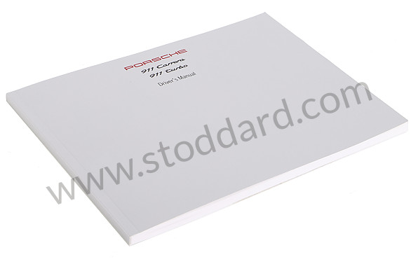 WKD99302098 - USER AND TECHNICAL MANUAL FOR YOUR VEHICLE IN ENGLISH 911 CARRERA 911 TURBO 1998 for Porsche 