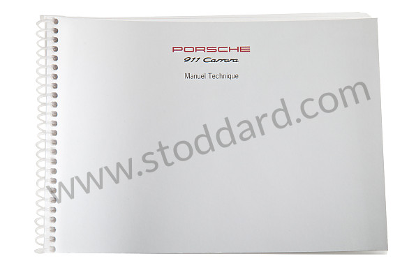 WKD99303094 - USER AND TECHNICAL MANUAL FOR YOUR VEHICLE IN FRENCH 911 CARRERA 911 TURBO 1994 for Porsche 