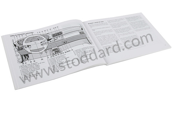 WKD99304098 - USER AND TECHNICAL MANUAL FOR YOUR VEHICLE IN ITALIAN 911 CARRERA 911 TURBO 1998 for Porsche 