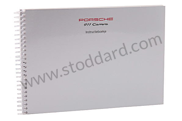 WKD99309194 - USER AND TECHNICAL MANUAL FOR YOUR VEHICLE IN DUTCH 911 CARRERA 911 TURBO 1994 for Porsche 