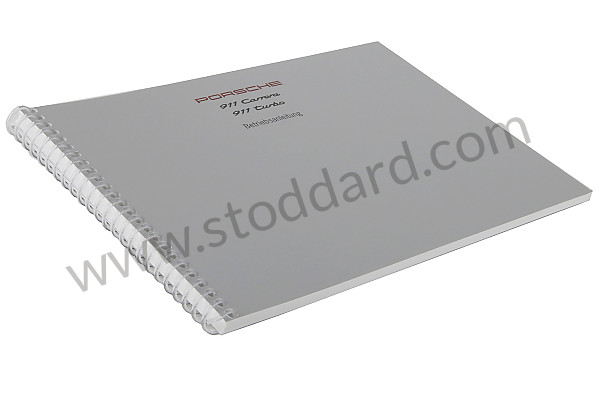 WKD99321095 - USER AND TECHNICAL MANUAL FOR YOUR VEHICLE IN GERMAN 911 CARRERA 911 TURBO 1995 for Porsche 