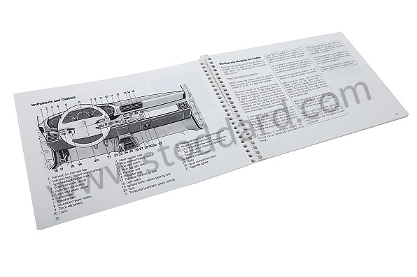 WKD99322095 - USER AND TECHNICAL MANUAL FOR YOUR VEHICLE IN ENGLISH 911 CARRERA 911 TURBO 1995 for Porsche 