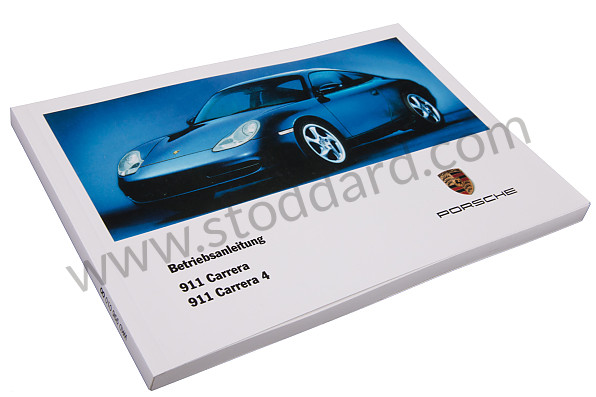 WKD99601000 - USER AND TECHNICAL MANUAL FOR YOUR VEHICLE IN GERMAN CARRERA 2/4 2000 for Porsche 