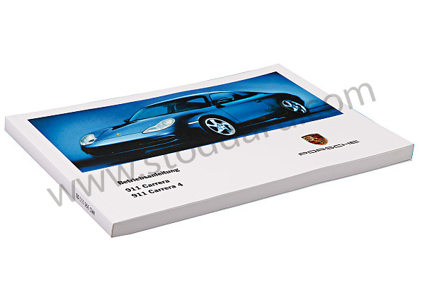 WKD99601001 - USER AND TECHNICAL MANUAL FOR YOUR VEHICLE IN GERMAN CARRERA 2/4 2001 for Porsche 