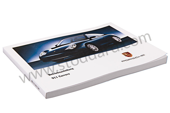 WKD99601002 - USER AND TECHNICAL MANUAL FOR YOUR VEHICLE IN GERMAN CARRERA 2/4 2002 for Porsche 