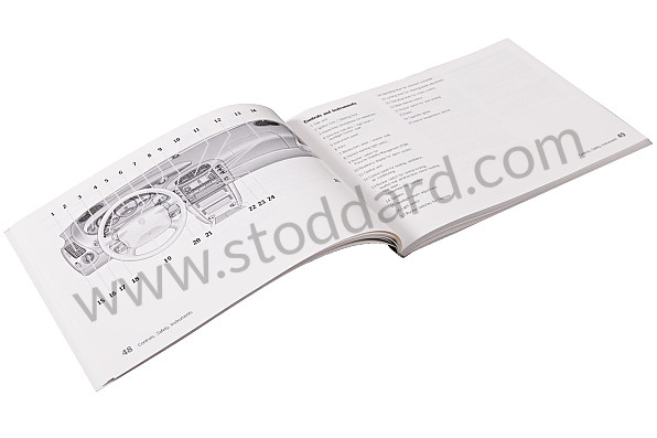 WKD99602000 - USER AND TECHNICAL MANUAL FOR YOUR VEHICLE IN ENGLISH CARRERA 2/4 2000 for Porsche 