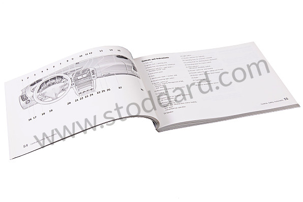 WKD99602002 - USER AND TECHNICAL MANUAL FOR YOUR VEHICLE IN ENGLISH CARRERA 2/4 2002 for Porsche 