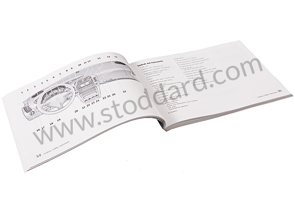 WKD99602003 - USER AND TECHNICAL MANUAL FOR YOUR VEHICLE IN ENGLISH CARRERA 2/4 2003 for Porsche 