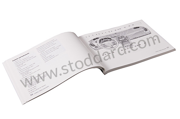 WKD99602005 - USER AND TECHNICAL MANUAL FOR YOUR VEHICLE IN ENGLISH 911 2005 for Porsche 