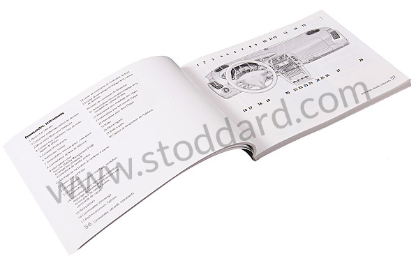 WKD99603004 - USER AND TECHNICAL MANUAL FOR YOUR VEHICLE IN FRENCH 911 2004 for Porsche 