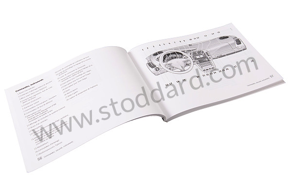 WKD99603005 - USER AND TECHNICAL MANUAL FOR YOUR VEHICLE IN FRENCH 911 2005 for Porsche 