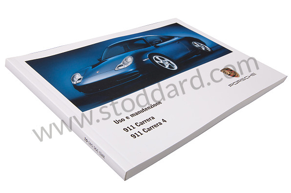 WKD99604001 - USER AND TECHNICAL MANUAL FOR YOUR VEHICLE IN ITALIAN CARRERA 2/4 2001 for Porsche 