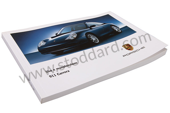 WKD99604002 - USER AND TECHNICAL MANUAL FOR YOUR VEHICLE IN ITALIAN CARRERA 2/4 2002 for Porsche 