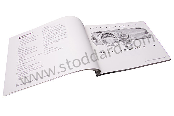WKD99604005 - USER AND TECHNICAL MANUAL FOR YOUR VEHICLE IN ITALIAN 911 2005 for Porsche 