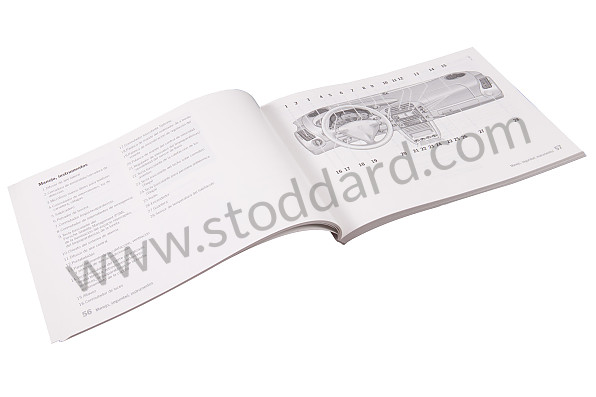WKD99605004 - USER AND TECHNICAL MANUAL FOR YOUR VEHICLE IN SPANISH 911 2004 for Porsche 