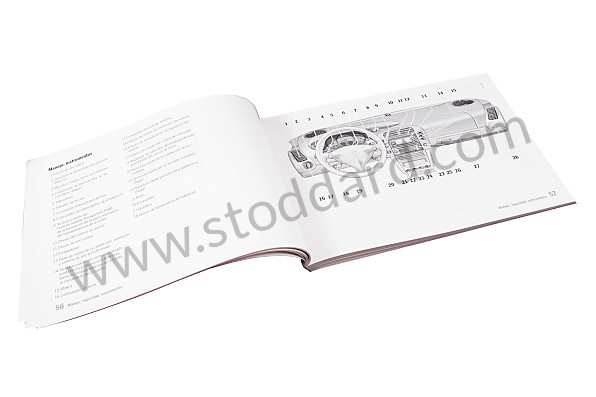 WKD99605005 - USER AND TECHNICAL MANUAL FOR YOUR VEHICLE IN SPANISH 911 2005 for Porsche 