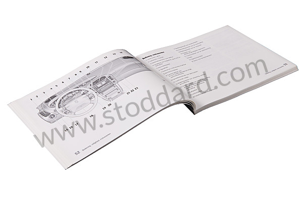 WKD99609101 - USER AND TECHNICAL MANUAL FOR YOUR VEHICLE IN DUTCH CARRERA 2/4 2001 for Porsche 