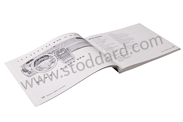 WKD99609103 - USER AND TECHNICAL MANUAL FOR YOUR VEHICLE IN DUTCH CARRERA 2/4 2003 for Porsche 