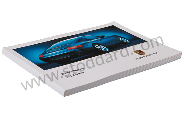 WKD99612099 - USER AND TECHNICAL MANUAL FOR YOUR VEHICLE IN ENGLISH CARRERA 2/4 1999 for Porsche 