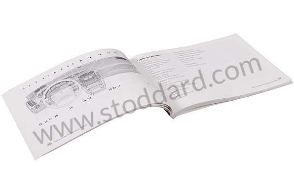 WKD99612099 - USER AND TECHNICAL MANUAL FOR YOUR VEHICLE IN ENGLISH CARRERA 2/4 1999 for Porsche 