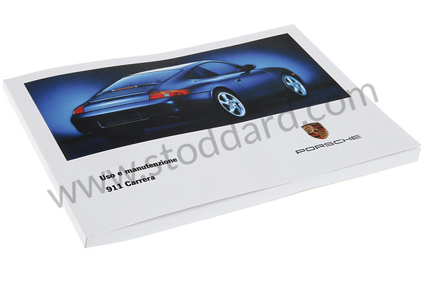 WKD99614099 - USER AND TECHNICAL MANUAL FOR YOUR VEHICLE IN ITALIAN CARRERA 2/4 1999 for Porsche 