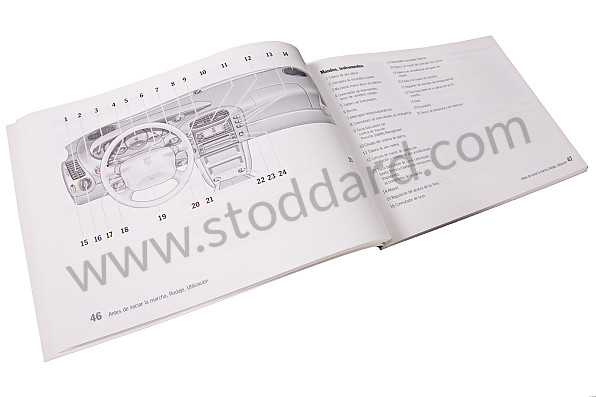 WKD99615099 - USER AND TECHNICAL MANUAL FOR YOUR VEHICLE IN SPANISH CARRERA 2/4 1999 for Porsche 