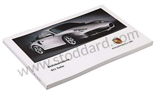 WKD99621002 - USER AND TECHNICAL MANUAL FOR YOUR VEHICLE IN GERMAN 911 TURBO 2002 for Porsche 
