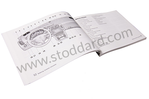 WKD99621005 - USER AND TECHNICAL MANUAL FOR YOUR VEHICLE IN GERMAN 911 TURBO 2005 for Porsche 