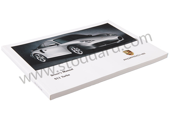 WKD99622001 - USER AND TECHNICAL MANUAL FOR YOUR VEHICLE IN ENGLISH 911 TURBO 2001 for Porsche 