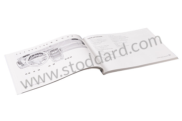 WKD99622001 - USER AND TECHNICAL MANUAL FOR YOUR VEHICLE IN ENGLISH 911 TURBO 2001 for Porsche 