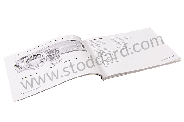 WKD99622002 - USER AND TECHNICAL MANUAL FOR YOUR VEHICLE IN ENGLISH 911 TURBO 2002 for Porsche 