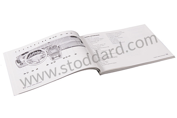 WKD99622003 - USER AND TECHNICAL MANUAL FOR YOUR VEHICLE IN ENGLISH 911 TURBO 2003 for Porsche 