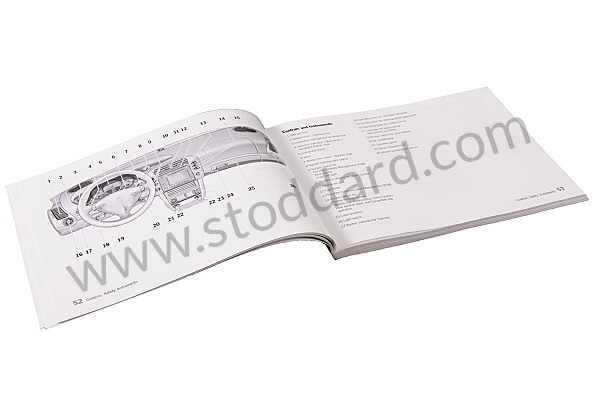 WKD99622005 - USER AND TECHNICAL MANUAL FOR YOUR VEHICLE IN ENGLISH 911 TURBO 2005 for Porsche 