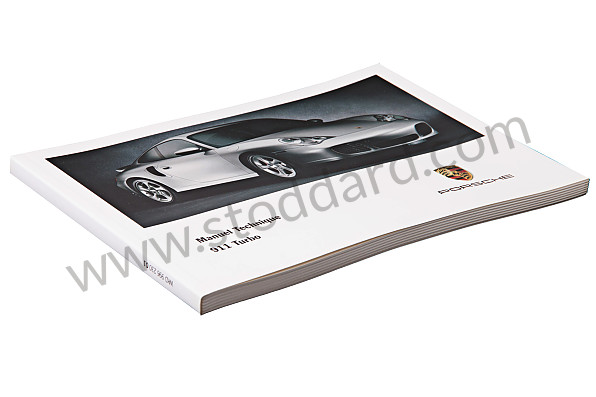 WKD99623001 - USER AND TECHNICAL MANUAL FOR YOUR VEHICLE IN FRENCH 911 TURBO 2001 for Porsche 