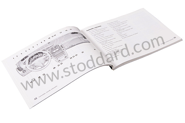 WKD99623003 - USER AND TECHNICAL MANUAL FOR YOUR VEHICLE IN FRENCH 911 TURBO 2003 for Porsche 