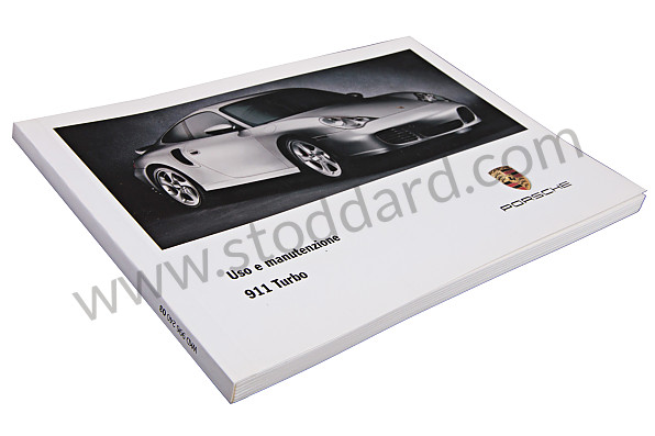 WKD99624003 - USER AND TECHNICAL MANUAL FOR YOUR VEHICLE IN ITALIAN 911 TURBO 2003 for Porsche 