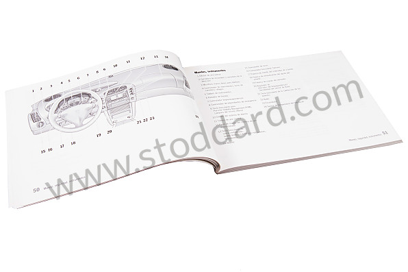WKD99625001 - USER AND TECHNICAL MANUAL FOR YOUR VEHICLE IN SPANISH 911 TURBO 2001 for Porsche 