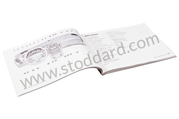 WKD99625003 - USER AND TECHNICAL MANUAL FOR YOUR VEHICLE IN SPANISH 911 TURBO 2003 for Porsche 