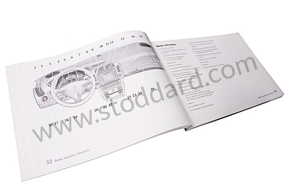 WKD99625005 - USER AND TECHNICAL MANUAL FOR YOUR VEHICLE IN SPANISH 911 TURBO 2005 for Porsche 