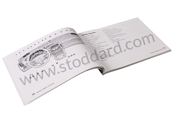WKD99629101 - USER AND TECHNICAL MANUAL FOR YOUR VEHICLE IN DUTCH 911 TURBO 2001 for Porsche 