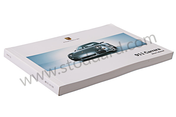 WKD99702007 - USER AND TECHNICAL MANUAL FOR YOUR VEHICLE IN ENGLISH 911 CARRERA 2007 for Porsche 