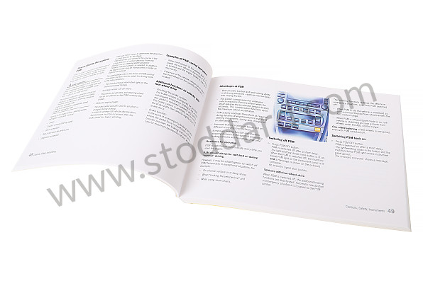 WKD99702008 - USER AND TECHNICAL MANUAL FOR YOUR VEHICLE IN ENGLISH 911 CARRERA 2008 for Porsche 